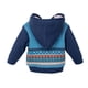 thumbnail image 2 of Chaleco Bebé Niño con Botones Forrado Tejido Jacquard Azul, 2 of 3
