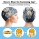 thumbnail image 3 of Ataque a los titanes Gorro de Natación de Licra, Gorro de Baño de Tela Cómoda, Gorro Elástico Antideslizante para Hombres, Mujeres y Niños, 3 of 6