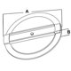 thumbnail image 3 of Sello para knockout Morris 21790 Tipo S de acero galvanizado de 1/2", 3 of 3