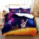 thumbnail image 1 of x648 Bed SheetsCartoon Coco ed Love Child Duvet Cover Set HD Comforter Cover Bedclothes for Kids Bedding Sets Bedroom Decor 3-Piece Bedding Set (1 Duvet Cover + 2 Pillow Shams) nj648, 1 of 5