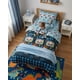 thumbnail image 4 of Cubrecama Plumon Infantil Reversible Diseño Galaxia y Amigos Plaza y Media, 4 of 6