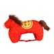 thumbnail image 3 of Sombrero De Caballo De Peluche Para Fiestas, Disfraces, Juegos De Rol, Presentaciones En El Escenario, Color Rojo, 3 of 5