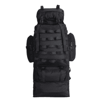 Mochila Belug De 100 Litros Para Camping Viajes Trekking Negro