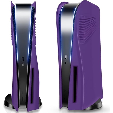 Placas De Cubierta Aaronmei Para Consola Ps5 Disc Edition Púrpura