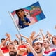 thumbnail image 4 of Mira: La Detective Real Bandera impresa con temática, regalo perfecto para fanáticos, amigos y familiares, y adecuada para actividades al aire libre e interiores, decoraciones de fiesta. 120*180CM, 4 of 6