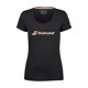 thumbnail image 1 of Polera Babolat Exercise Tee Women Negra Tenis Padel, 1 of 3
