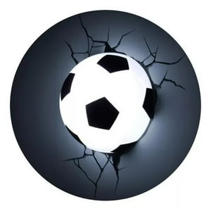 Fxlight - Lámpara Mural 3D Balón De Fútbol