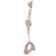 thumbnail image 1 of Baby Dummy Holder Chupetes Clips Cadenas de chupete Dibujos animados Grano de madera Pájaro, 1 of 5
