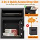 thumbnail image 3 of Depository Drop Safe 1 8 Cub Ignífugo Con Cierre Digital, 3 of 7