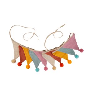 Magideal - Banting Bunting Banner Decoración De La Pared Decoración Colorida Banner De Bebé Fácil De Colgar Cabina De Fotos Letreros Para Cumpleaños Para Niñas Color C