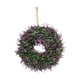 thumbnail image 1 of Corona De Bienvenida De Lavanda Artificial De 18 Pulgadas Para Accesorios De Porche Delantero De Ventana Estilo B, 1 of 5