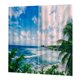 thumbnail image 3 of 2 Paneles De Impresión Digital Cortinas Opacas 3D Ventana Cielo Y Mar, 3 of 5