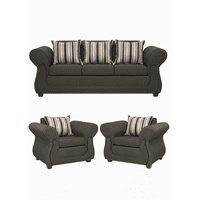 Ruzam Mobel - Juego De Living 3-1-1 Tokio Cafe Lino