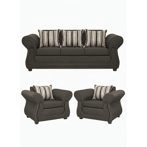 Ruzam Mobel - Juego De Living 3-1-1 Tokio Cafe Lino