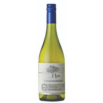 Vino Blanco Chardonnay Reserva 13.5° Botella 750 Cc Casas Del Bosque