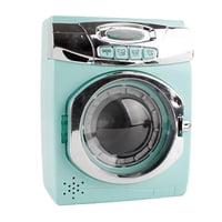 Magideal - Mini Adornos De Simulación, Modelo De Equipo De Enseñanza, Juego De Cocina Diy, Juego De Rol, Juguete De Aprendizaje Preescolar, Casa De Muñecas Para , Lavadora