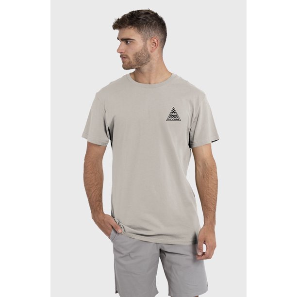 Polera Orgánica On The Road V2 Taupe Hombre Falcone