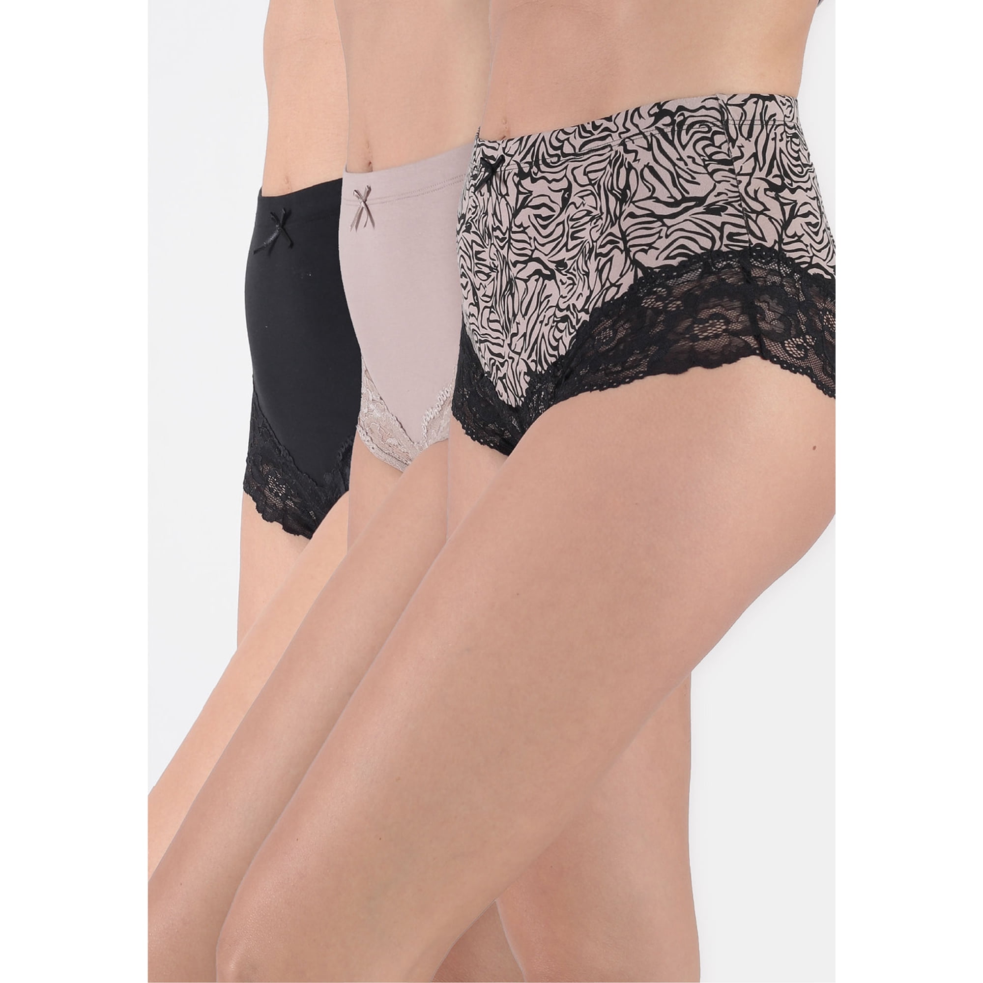 Pack 3x Pantaleta Algodón P3145053-neg8 Kayser