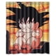 thumbnail image 1 of Cortina de ducha con diseño de Baby Goku y ganchos (66 x 72 pulgadas), 1 of 3