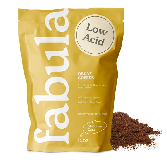 Café Fabula Descafeinado Tostado Oscuro Molido Fresco 350 ml