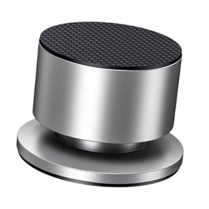 Bothyi - Base Portátil Con Punta De Altavoz Antideslizante Y Ajustable Para Subwoofer De Audio Doméstico, Color Plateado