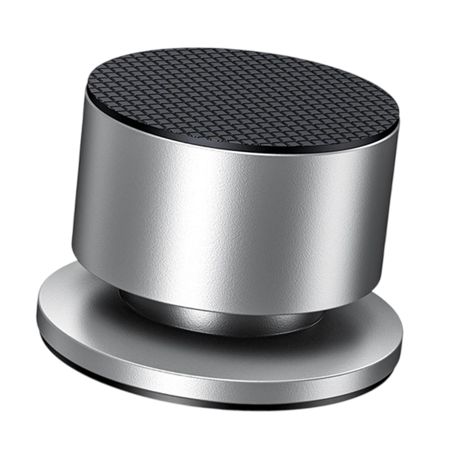 Bothyi - Base Portátil Con Punta De Altavoz Antideslizante Y Ajustable Para Subwoofer De Audio Doméstico, Color Plateado