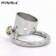 thumbnail image 1 of FRRK Small Penis Rings Stainless Steel Male Chastity Cage Sexual Wellness Bondage Cock Belt Lock Devices BDSM Sex Toys for Men, 1 of 3