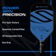 thumbnail image 3 of Pala de Pickleball Selkirk Sport Vanguard 2.0 Omni LW Blue Note, 3 of 4