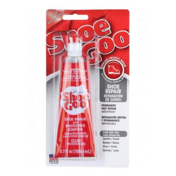 Sellador y pegamento Shoegoo 104 ml transparente (3,7 oz) en tubo