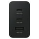 thumbnail image 3 of Cargador Super Rapido Trio 65W / 2 Usb-C + Usb-A Sin Cable / Ep-T6530Nbegch Negro, 3 of 3