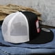 thumbnail image 5 of Gorra WHISKEY BENT HAT CO. Rowdy Rooster Negra/Blanca, 5 of 6