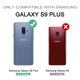 thumbnail image 2 of Funda Dexnor para Samsung Galaxy S9+ con soporte – Negra, 2 of 7