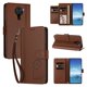 thumbnail image 2 of Funda Cartera Trébol para Xiaomi Redmi Note 9 4G con Ranuras Tarjetas y Carga Inalámbrica Marrón, 2 of 6