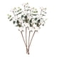 thumbnail image 3 of 4 Ramas De Flores De Algodón Falso De 21" Con Decoración De Granja De Hojas De Eucalipto, 3 of 5