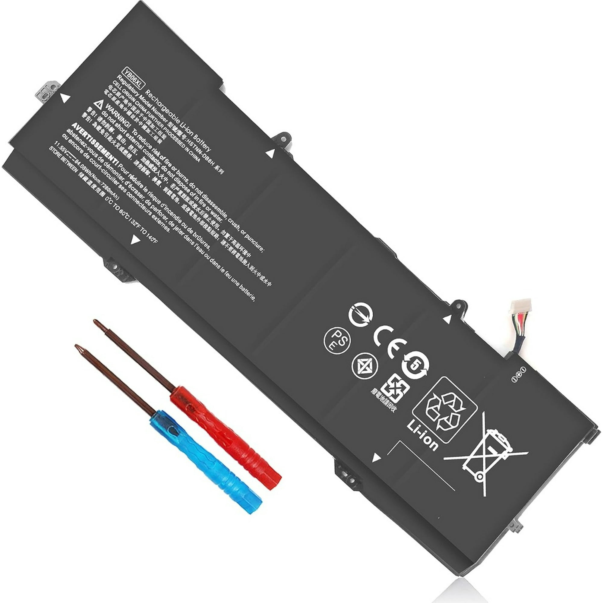 Genérico - Bateria (yb06xl) Para Hp Spectre X360 15-ch000 Series