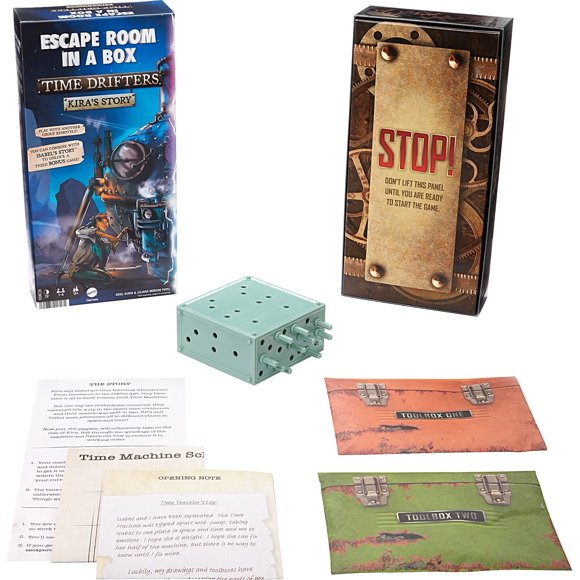 Juego de fiesta Mattel Games Escape Room in A Box TIME Drifters