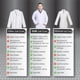 thumbnail image 3 of Bata de laboratorio DR Uniforms DR Instruments DR201-L, unisex, blanca, talla L, 3 of 4
