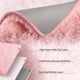 thumbnail image 4 of Alfombra Ophanie Pink Fluffy Shaggy de 120 x 180 cm para dormitorio de niñas, 4 of 6