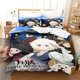 thumbnail image 1 of Fena Pirate Princess Bedding Set Bed Set Aldult Kid Bedroom Duvetcover Sets Kawaii, 1 of 5