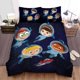 thumbnail image 1 of Little Einsteins Characters In Astronaut Costumes Quilt Duvet Cover Set Queen3-Piece Bedding Set, 1 of 5