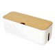 thumbnail image 5 of Cable Caja De Administración De Cables Cargador Hide Tidy Cover Bandeja Organizador Blanco, 5 of 5
