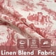 thumbnail image 4 of Cortinas Toile Térmicas Opacas 132 X 260 Cm Color Rojo, 4 of 8