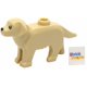 thumbnail image 1 of Figura amarilla de perro de laboratorio LEGO City Animal: Golden Retriever, 1 of 4