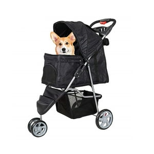 Mundo Online - Coche Paseo Mascota Plegable Portatil 3 Ruedas