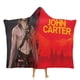 thumbnail image 1 of JOHN CARTER Manta Capa con Capucha Anti-Bolitas, Manta de Lana Ártica Suave, Manta Portátil de Felpa Ligera y Lujosa, Poncho para Siesta en Casa y Oficina, 100*130cm, 1 of 6