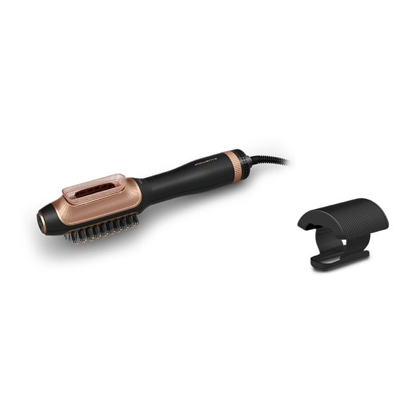 Cepillo de aire caliente y Secador de pelo 2 en 1 Reverso Negro Rowenta