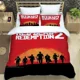 thumbnail image 1 of v1091 Bed Sheets Red Dead Redemption print Bedding Sets exquisite supplies set duvet cover bed comforter set bedding set luxury birthday gift 3-Piece Bedding Set (1 Duvet Cover + 2 Pillow Shams) Bed, 1 of 5