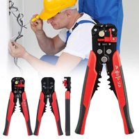 Genérico - Pelacables Alicate Automático Crimpeadora Pinza Corta Cables