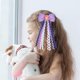 thumbnail image 4 of Ligas para el Cabello Usakinon con Lazo de Sirena 2 Paquetes Morado, 4 of 6