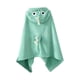 thumbnail image 3 of Albornoz Para Niños Pequeños Con Capucha Traje De Dormir Ligero Toalla De Baño Transpirable Para Niños Verde, 3 of 5